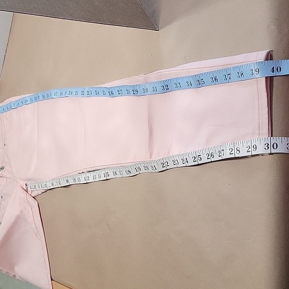 Blue Spice Light Pink. Size 5 High Rise Jeans, NWOT, Barbiecore - Picture 6 of 8